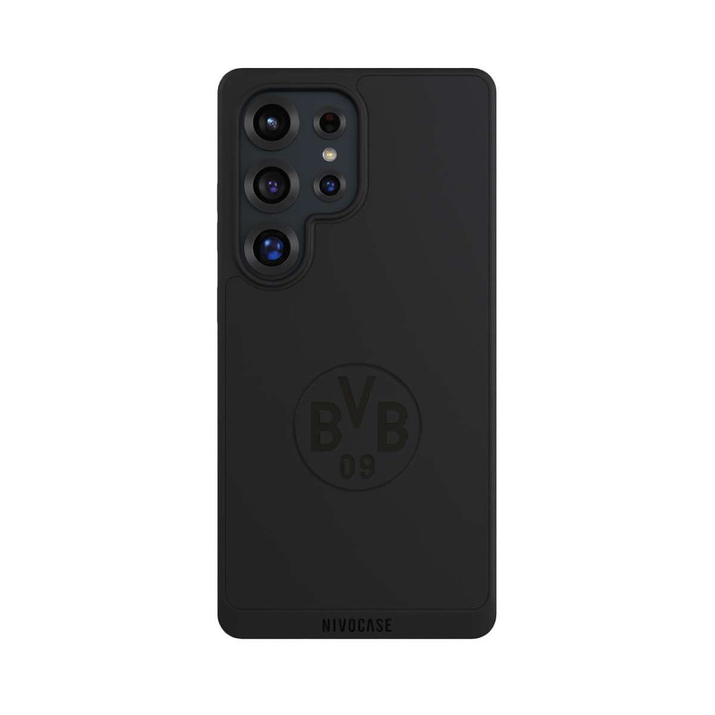 Galaxy S25 Ultra NIVOpure BVB Logo Schwarz Transparent