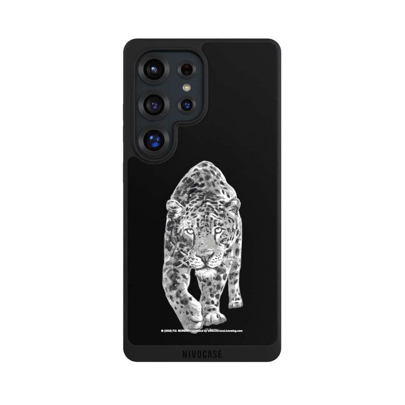 Galaxy S25 Ultra NIVOpure Leopard Schwarz