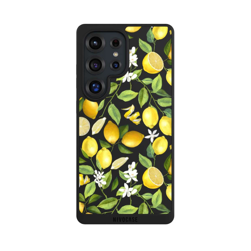 Galaxy S25 Ultra NIVOpure Lemon Summer Wallpaper Transparent
