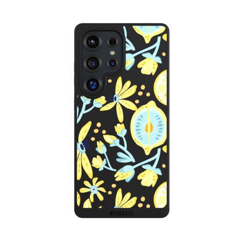 Samsung Galaxy S25 Ultra NIVOpure Lemon Summer Pattern Transparent Yellow