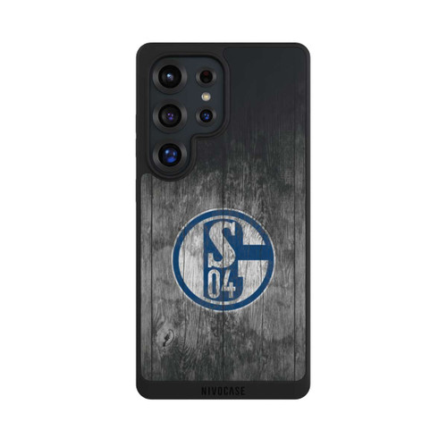 Samsung Galaxy S25 Ultra NIVOpure Schalke 04 Holz Look