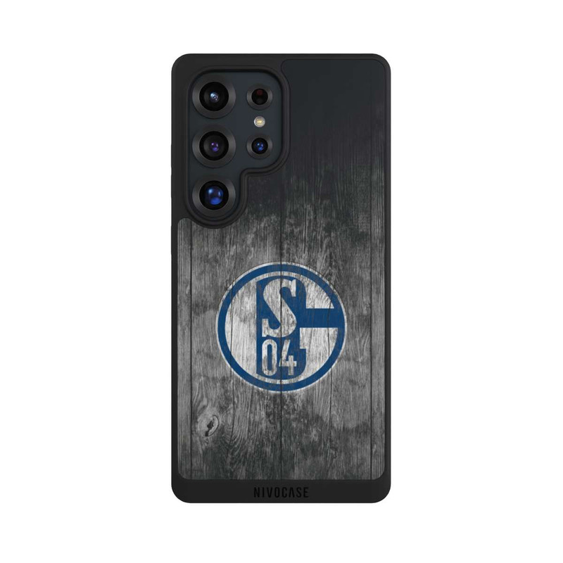 Galaxy S25 Ultra NIVOpure Schalke 04 Holz Look