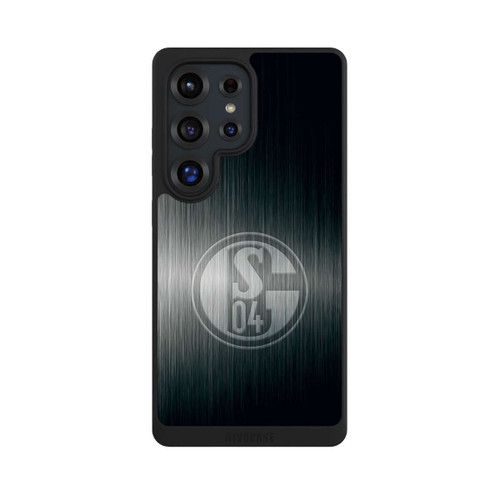 Samsung Galaxy S25 Ultra NIVOpure Schalke 04 Metall Look