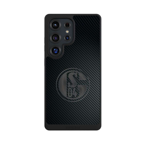 Samsung Galaxy S25 Ultra NIVOpure Schalke 04 Carbon Look