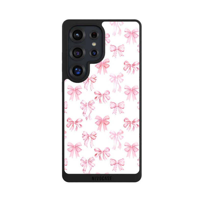 Galaxy S25 Ultra NIVOpure Baby Pink Bows