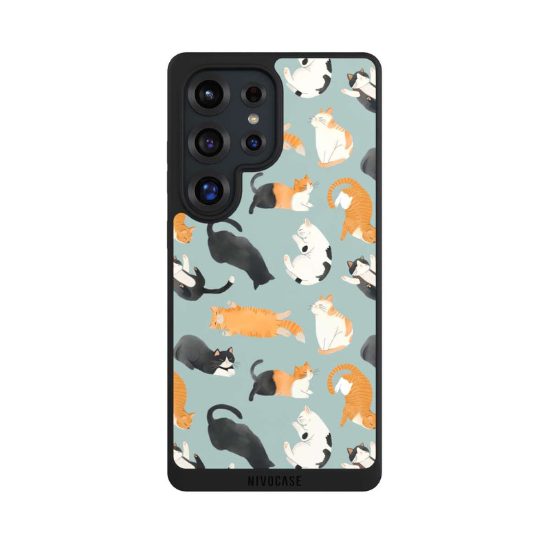 Galaxy S25 Ultra NIVOpure Cats Pattern