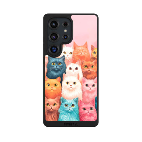 Samsung Galaxy S25 Ultra NIVOpure Cats Looking