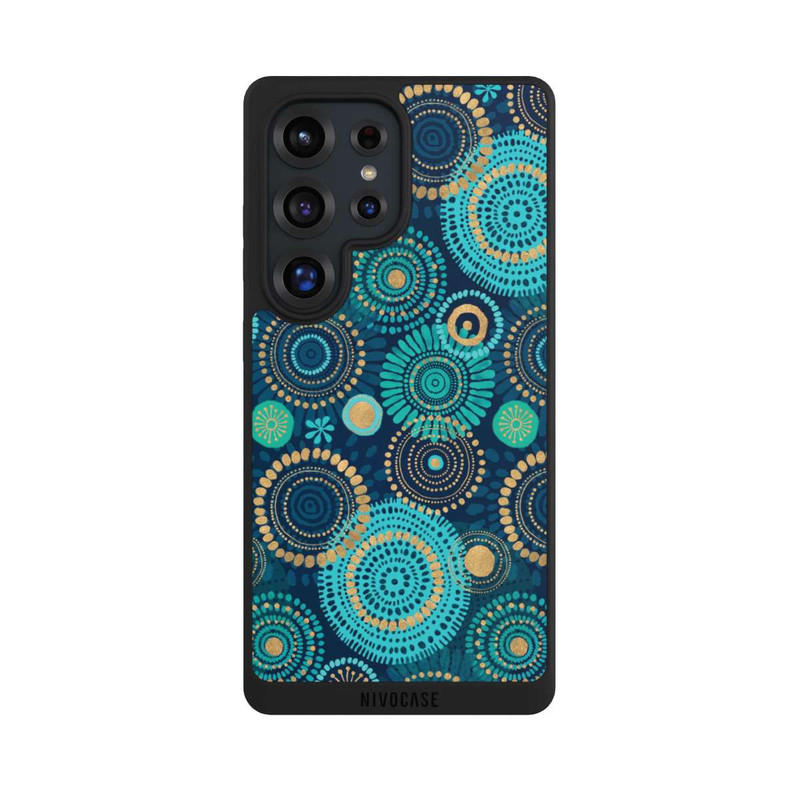 Galaxy S25 Ultra NIVOpure Blockprint India Teal Gold