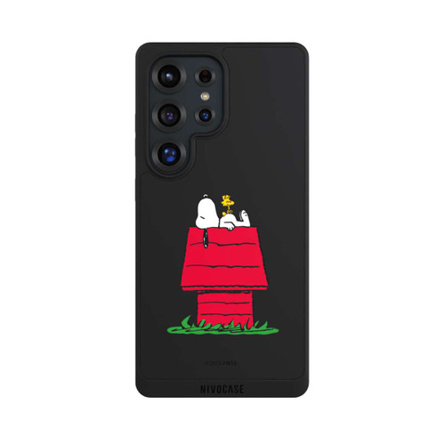 Samsung Galaxy S25 Ultra NIVOpure Transparent Snoopy and Woodstock Classic