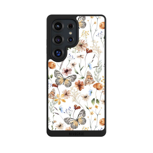 Samsung Galaxy S25 Ultra NIVOpure Wildflowers and Butterflies Pattern