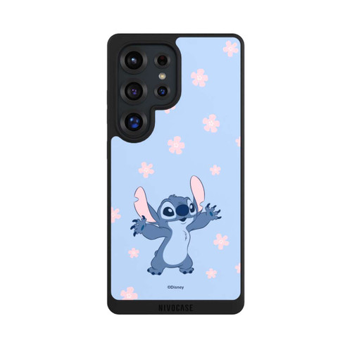 Samsung Galaxy S25 Ultra NIVOpure Stitch Pastel Flowers Blue