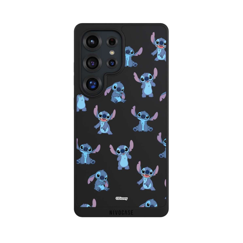 Galaxy S25 Ultra NIVOpure Stitch Faces Pattern Transparent