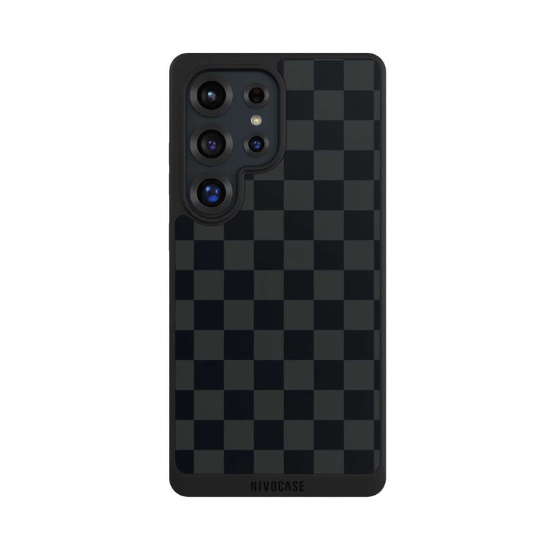 Galaxy S25 Ultra NIVOpure Schachbrett Schwarz