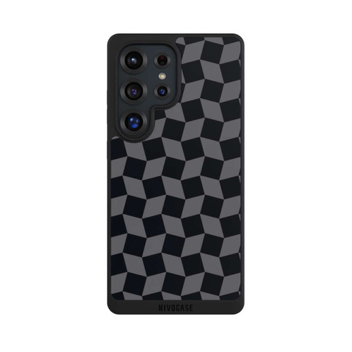Samsung Galaxy S25 Ultra NIVOpure 3D Würfel-Muster Effektt