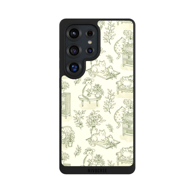 Galaxy S25 Ultra NIVOpure Chonky Cats Toile de Jouy