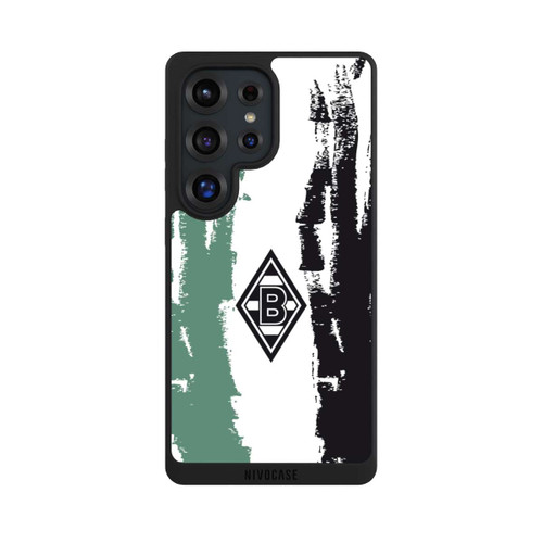 Samsung Galaxy S25 Ultra NIVOpure Borussia Logo Farbverlauf