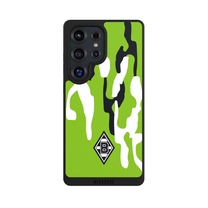Galaxy S25 Ultra NIVOpure Borussia Raute Grün Weiß Schwarz