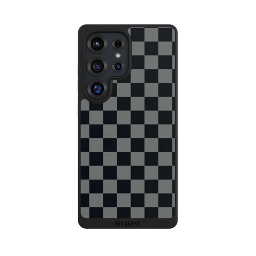 Samsung Galaxy S25 Ultra NIVOpure Schachbrett Schwarz Grau
