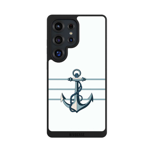 Samsung Galaxy S25 Ultra NIVOpure Anchor Line White with AI
