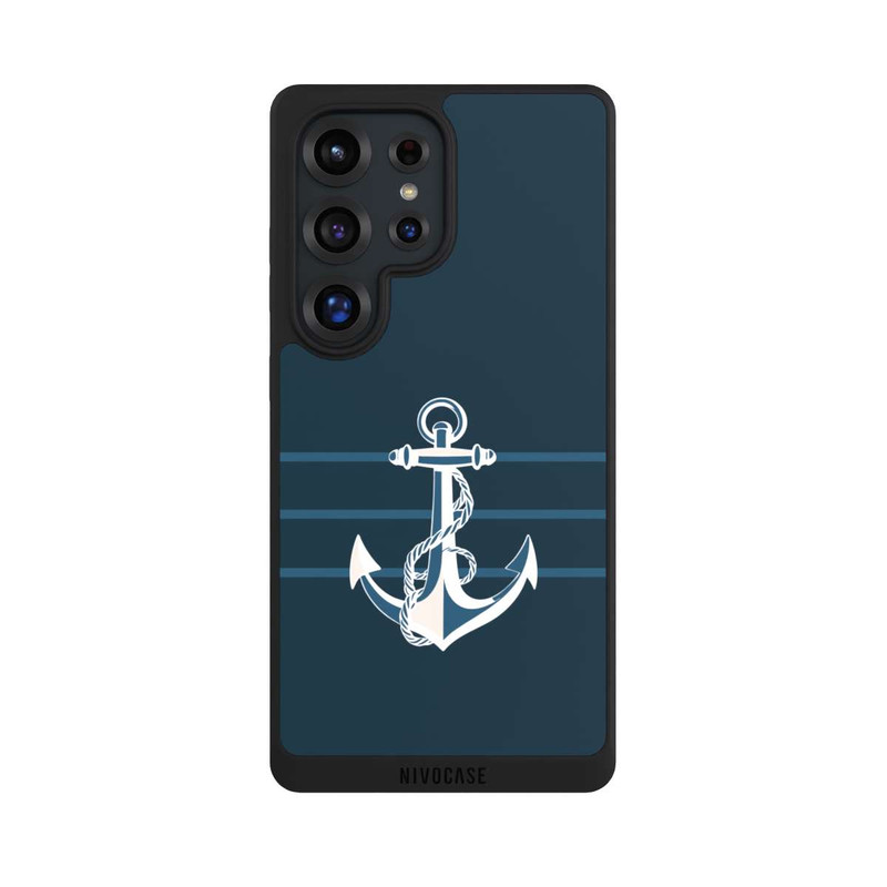 Galaxy S25 Ultra NIVOpure Anchor Line Blue with AI