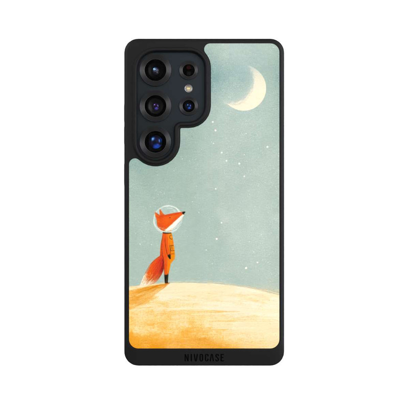 Galaxy S25 Ultra NIVOpure Fuchs im Mondlicht