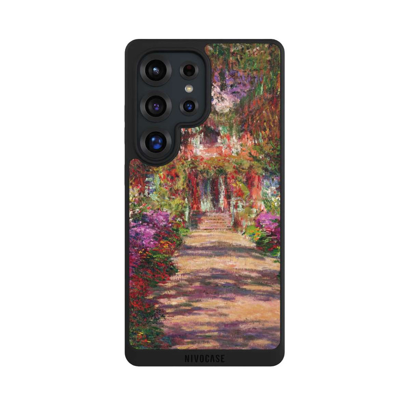 Galaxy S25 Ultra NIVOpure Eine Allee in Monets Garten in Giverny by Claude Monet