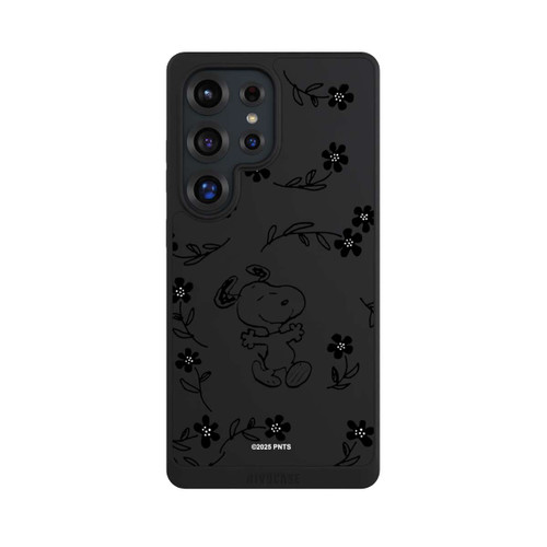 Samsung Galaxy S25 Ultra NIVOpure Snoopy und Flowers Transparent