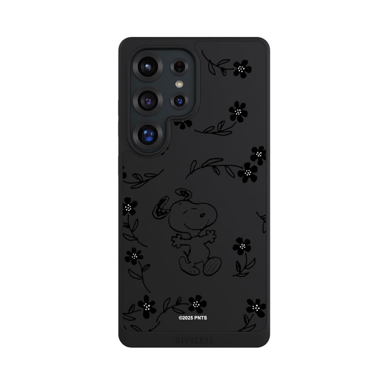 Galaxy S25 Ultra NIVOpure Snoopy und Flowers Transparent