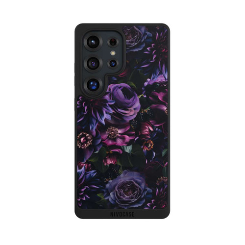 Samsung Galaxy S25 Ultra NIVOpure Dunkle Lila Blüten 