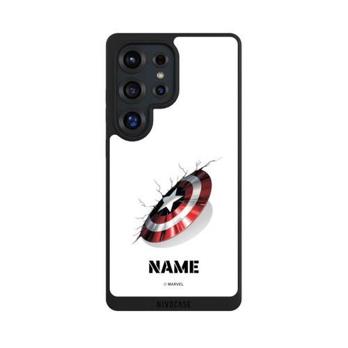 Samsung Galaxy S25 Ultra NIVOpure Captain America Shield Personalisierbar