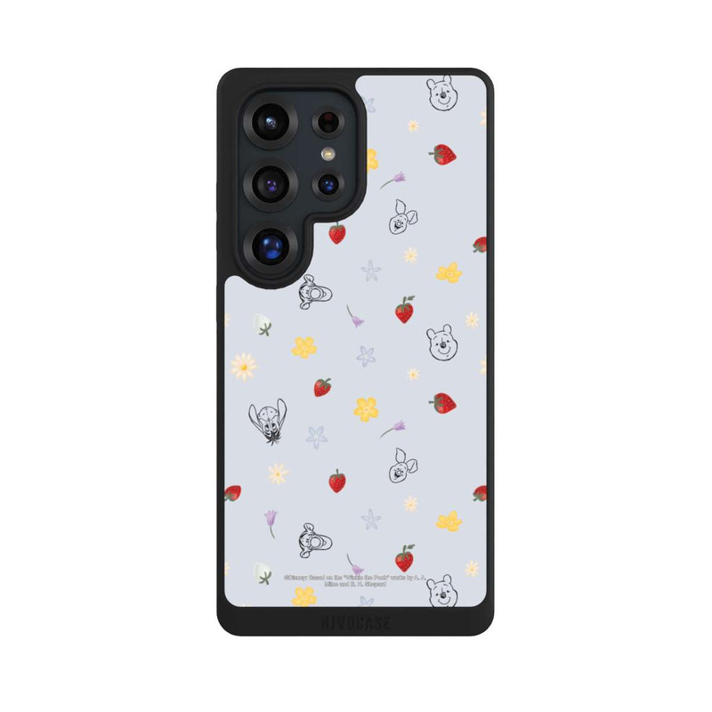 Galaxy S25 Ultra NIVOpure Winnie l'Ourson et ses Amis Fraise Bleu
