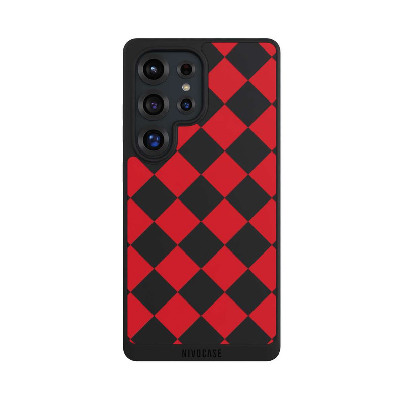 Galaxy S25 Ultra NIVOpure Raute Bordeaux ohne Hintergrund