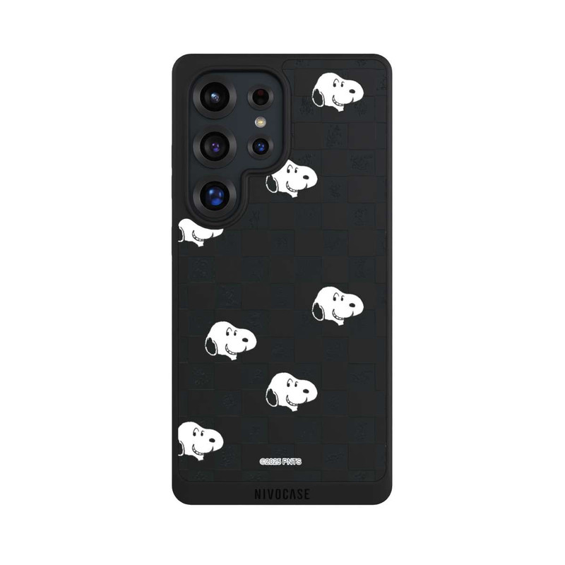 Galaxy S25 Ultra NIVOpure Snoopy Checked Pattern