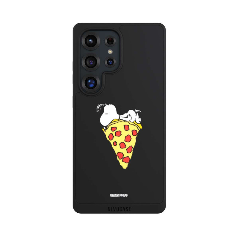 Galaxy S25 Ultra NIVOpure Snoopy Pizza Transparent