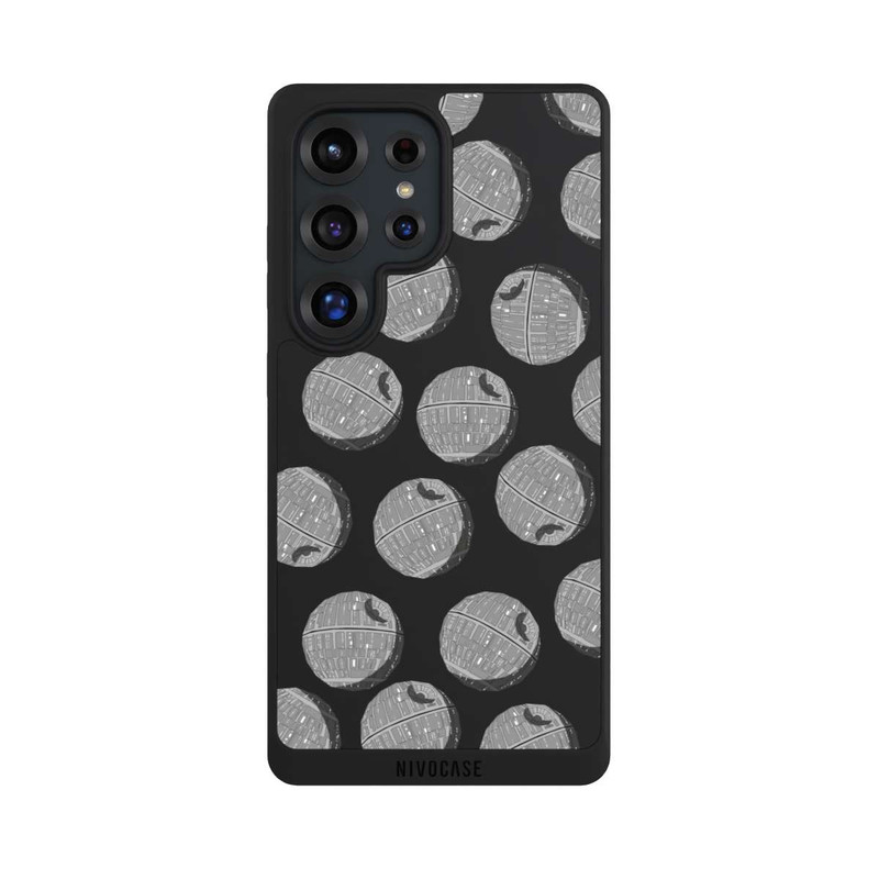 Galaxy S25 Ultra NIVOpure death-star-pattern-transparent