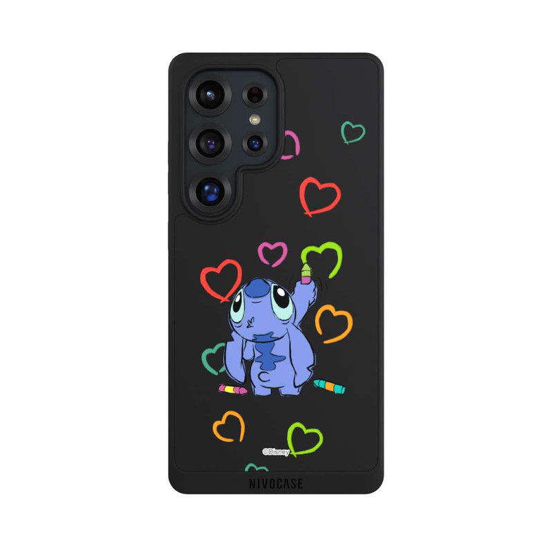 Galaxy S25 Ultra NIVOpure Stitch Draws a Heart Transparent