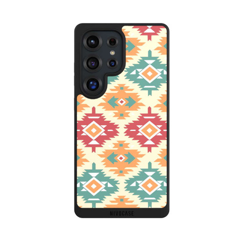 Samsung Galaxy S25 Ultra NIVOpure Modern Tribal Boho Aztec Geometric Design 1