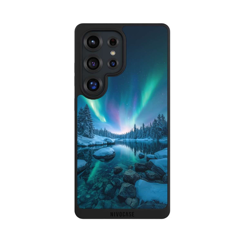Galaxy S25 Ultra NIVOpure Aurora Borealis Glow with AI