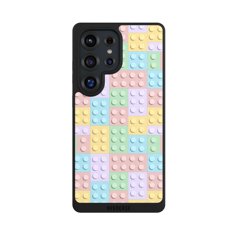 Galaxy S25 Ultra NIVOpure Modèle de blocs colorés