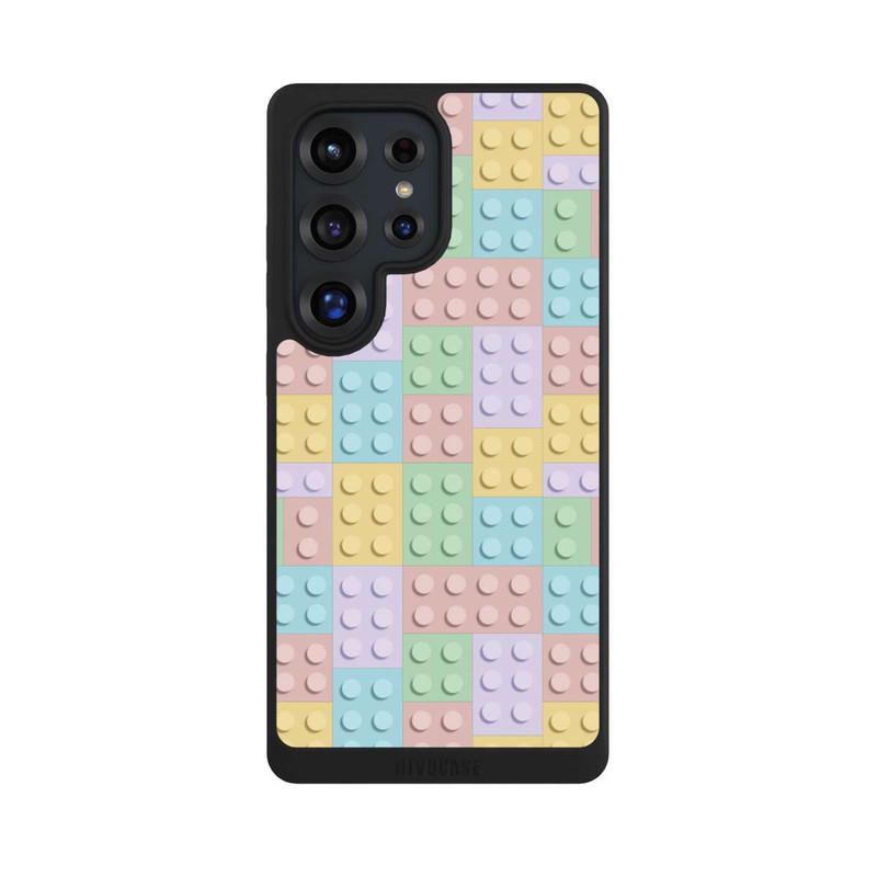 Galaxy S25 Ultra NIVOpure Colorful Blocks Pattern