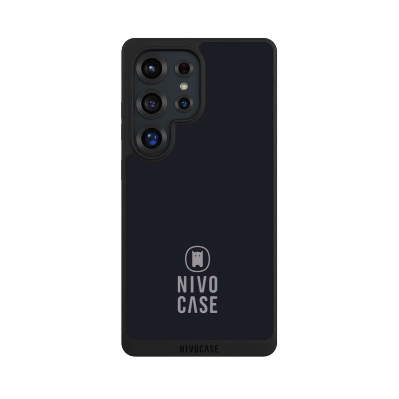 Galaxy S25 Ultra NIVOpure Nivocase Logo Black Grey