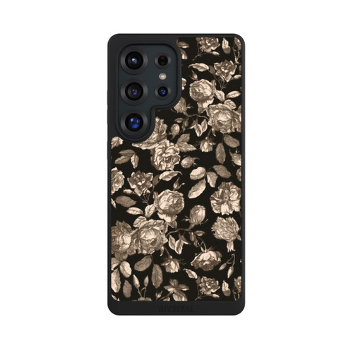 Samsung Galaxy S25 Ultra NIVOpure Leinwand dunkle Blumen