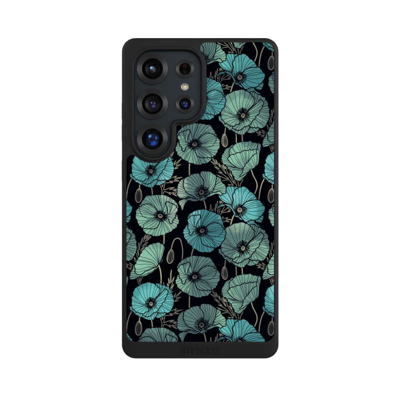 Galaxy S25 Ultra NIVOpure Coquelicots d'Été Verts
