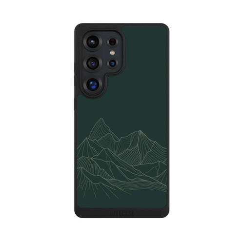 Samsung Galaxy S25 Ultra NIVOpure Berg Line Art Grün