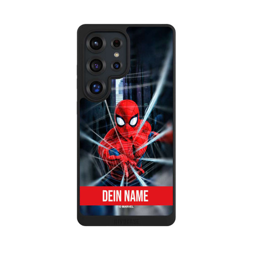 Samsung Galaxy S25 Ultra NIVOpure Spiderman Webs in Action Personalisierbar