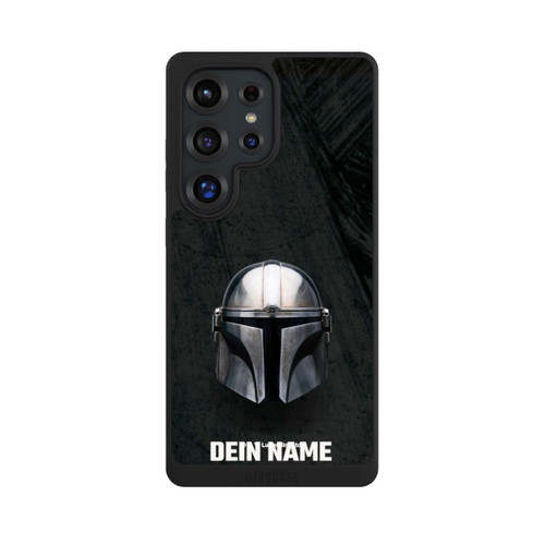Samsung Galaxy S25 Ultra NIVOpure Star Wars Mandalorian Black Helmet Personalisierbar