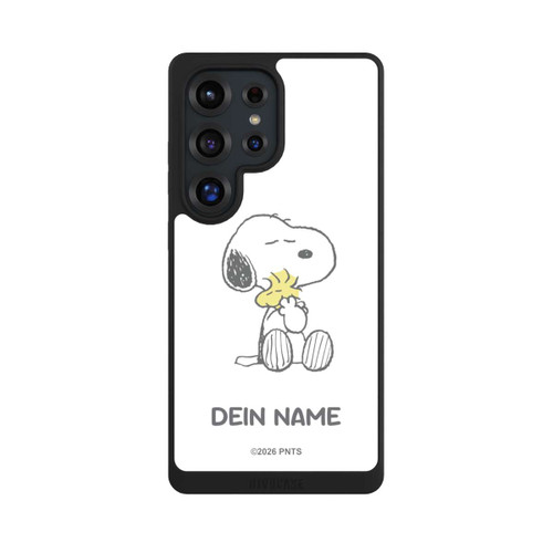 Samsung Galaxy S25 Ultra NIVOpure Snoopy And Woodstock Cuddling Personalisierbar