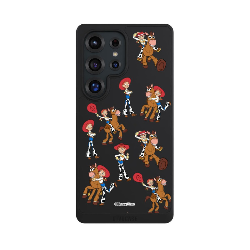 Galaxy S25 Ultra NIVOpure Toy Story 5 Jessie Cowboy Pattern Transparent