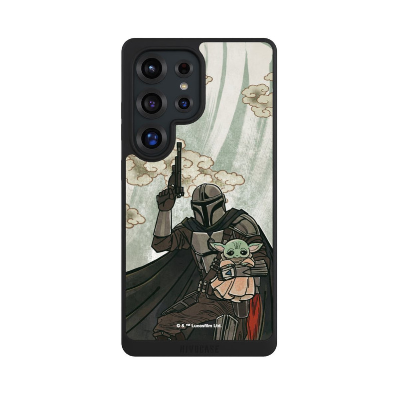 Galaxy S25 Ultra NIVOpure Mandalorian and Child style japonais