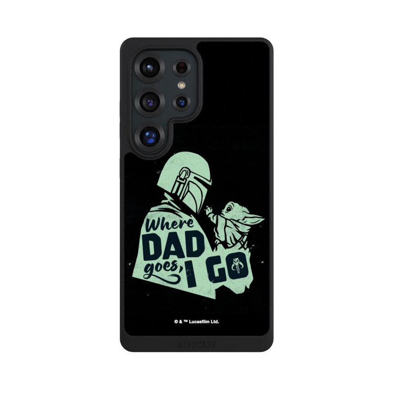 Galaxy S25 Ultra NIVOpure Grogu - Where dad goes,I go